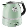 Chaleira elétrica KitchenAid 5KEK1522EPT 1,5 l 2400 W preto, verde, aço inoxidável