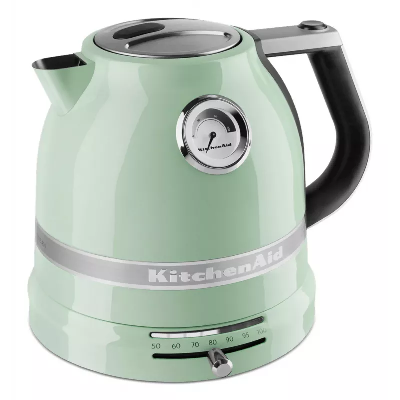 Chaleira elétrica KitchenAid 5KEK1522EPT 1,5 l 2400 W preto, verde, aço inoxidável