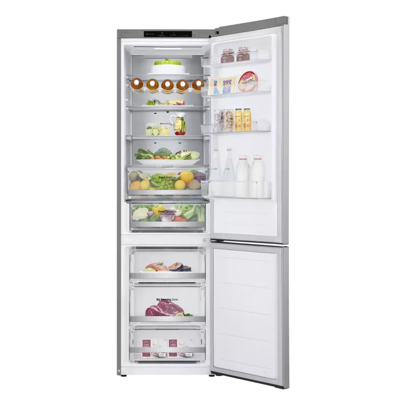 Combinado frigorífico-congelador LG GBV7280DPY.APYQEUR de instalação livre 387 l prateado