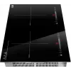 Placa de indução LIN LI2H-180, 2 zonas de encastrar, 3200 W, controlo tátil, vitrocerâmica preta