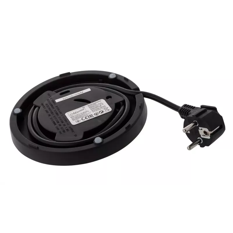 Maestro MR-061 chaleira elétrica, de vidro, 2200 W, preta