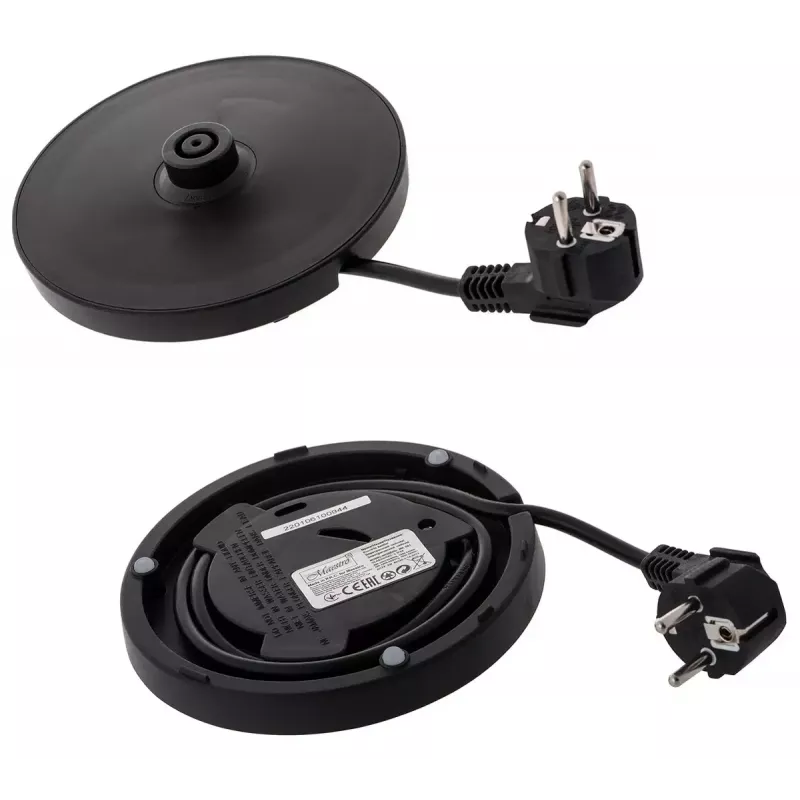 Maestro MR-061 chaleira elétrica, de vidro, 2200 W, preta