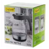Maestro MR-061 chaleira elétrica, de vidro, 2200 W, preta