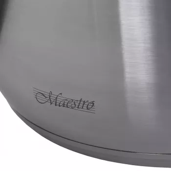 Conjunto de panelas Maestro MR-2021 — 9 peças, aço inoxidável, adequado para indução, espessura 0,6 mm, tampa incluída