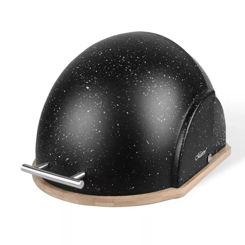 Maestro MR-1678G-BLACK caixa de pão, preta