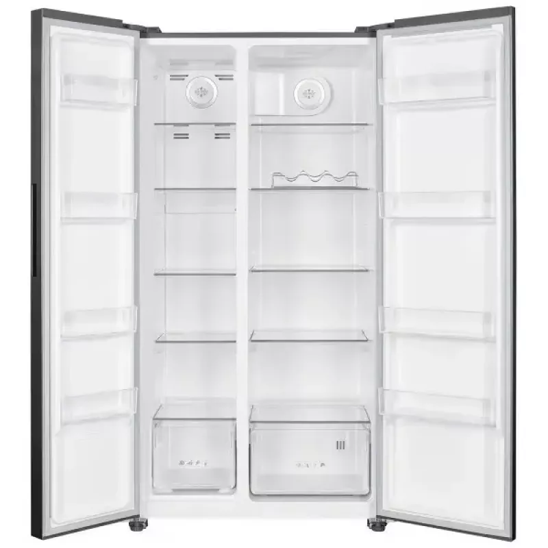 MPM MPM-563-SBS-14/N frigorífico Side-by-Side, Total No Frost, aço inoxidável