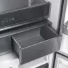 Frigorífico de livre instalação MPM MPM-503-SSI-11 com 505 l de capacidade, portas do congelador com abertura bilateral, classe energética E