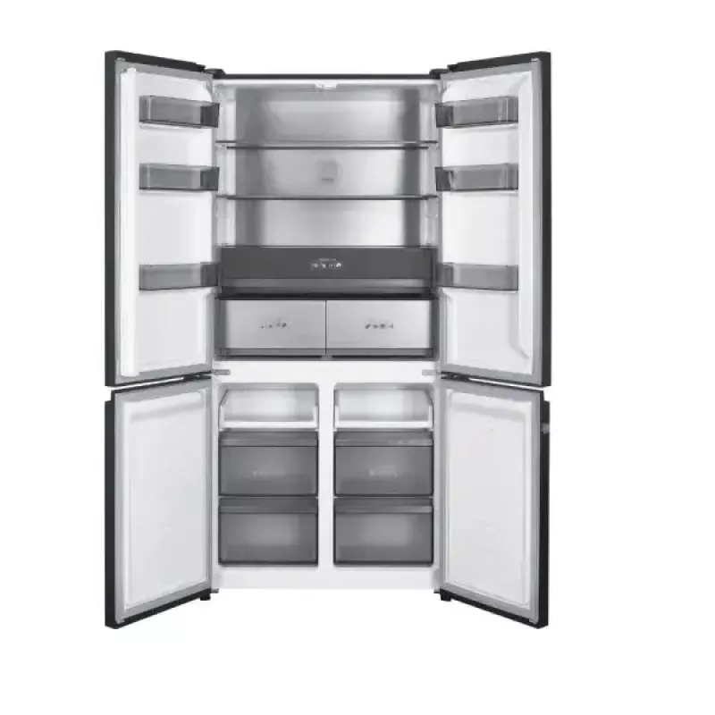 Frigorífico de livre instalação MPM MPM-503-SSI-11 com 505 l de capacidade, portas do congelador com abertura bilateral, classe energética E