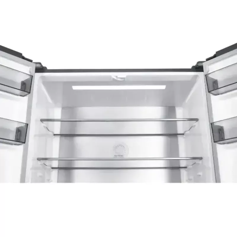 Frigorífico de livre instalação MPM MPM-503-SSI-11 com 505 l de capacidade, portas do congelador com abertura bilateral, classe energética E