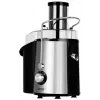 Centrifugadora de sumos MPM MSO-18-M, motor 1000 W, jarro de sumo 1 L, controlo de 2 velocidades, aço inoxidável, preto/prateado