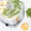 MPM MSG-12 desidratador de alimentos, 5 tabuleiros, 380 W, 35–75 °C, temporizador de 0,5–36 h, caixa em aço inoxidável