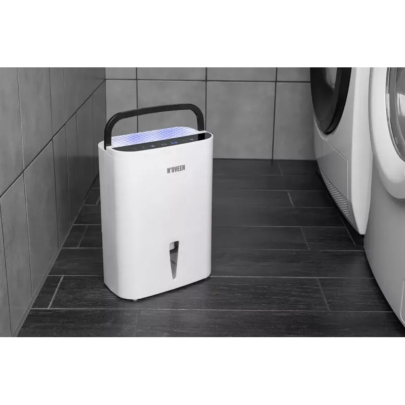 Desumidificador NOVEEN DH350 depósito de 2,5 l, 70 W, remove bactérias e vírus, lâmpada UV, 1,5 l/24h