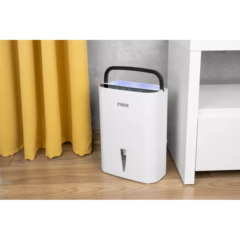 Desumidificador NOVEEN DH350 depósito de 2,5 l, 70 W, remove bactérias e vírus, lâmpada UV, 1,5 l/24h