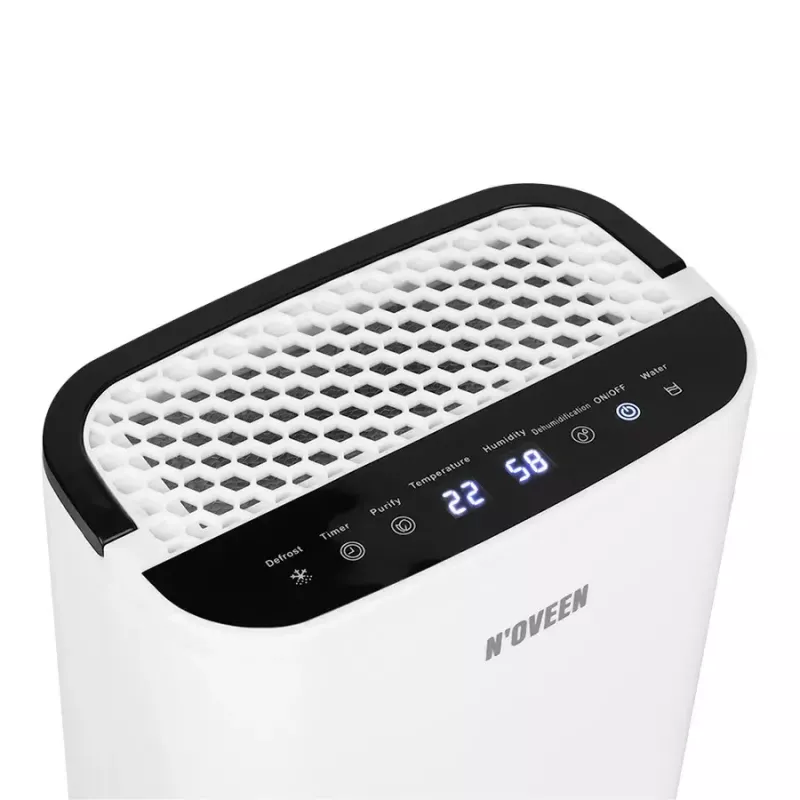 Desumidificador NOVEEN DH350 depósito de 2,5 l, 70 W, remove bactérias e vírus, lâmpada UV, 1,5 l/24h