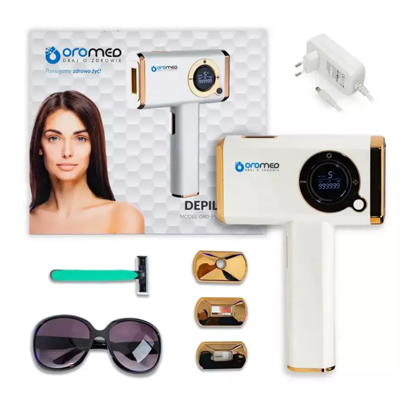 OROMED ORO-IPL ICE depilador laser IPL para cabelo e corpo