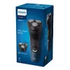 Máquina de barbear elétrica para homem Philips S1151/00 rotação 3 cabeças, bateria NiMH, húmida e a seco, 40 min de autonomia, preto/azul