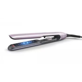 Prancha alisadora Philips BHS530/00 – placas de cerâmica 2,5 cm, 120–240 V, 12 níveis de calor, 120–230 °C, função iónica, cabo giratório de 1,8 m