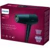 Secador de cabelo Philips BHD512/00 2300 W, 6 níveis de calor/velocidade, iónico, difusor e concentrador, azul-marinho