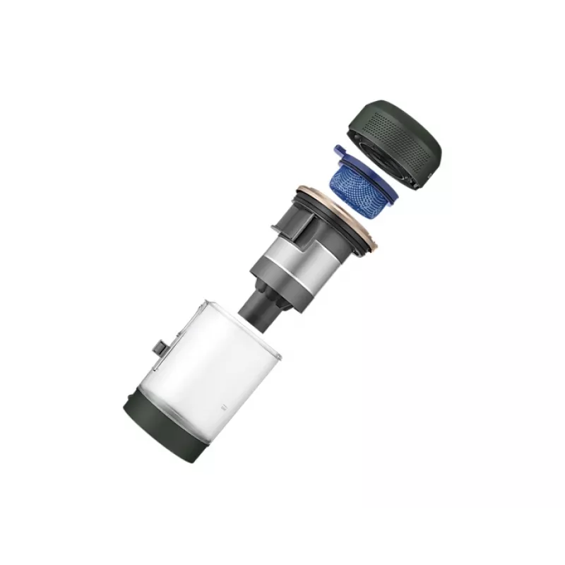 Aspirador vertical 2 em 1 Samsung VS20B95943N bateria seco UltraFine sem saco preto, verde