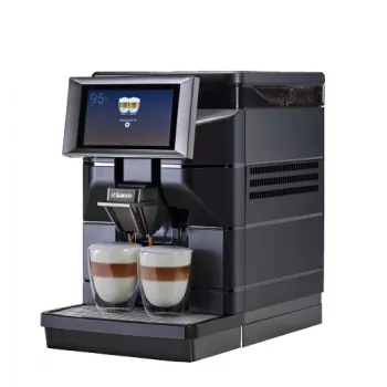 Máquina de café expresso Saeco Magic M1 — automática, depósito de água de 2,5 l, 15 bar, moinho integrado, depósito de café em grão de 600 g, ecrã tátil a cores