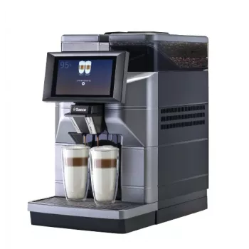 Máquina de café expresso Saeco Magic M2 — automática, depósito de água de 4 L, depósito de café em grão de 1200 g, moinho integrado, ecrã LED, Bluetooth