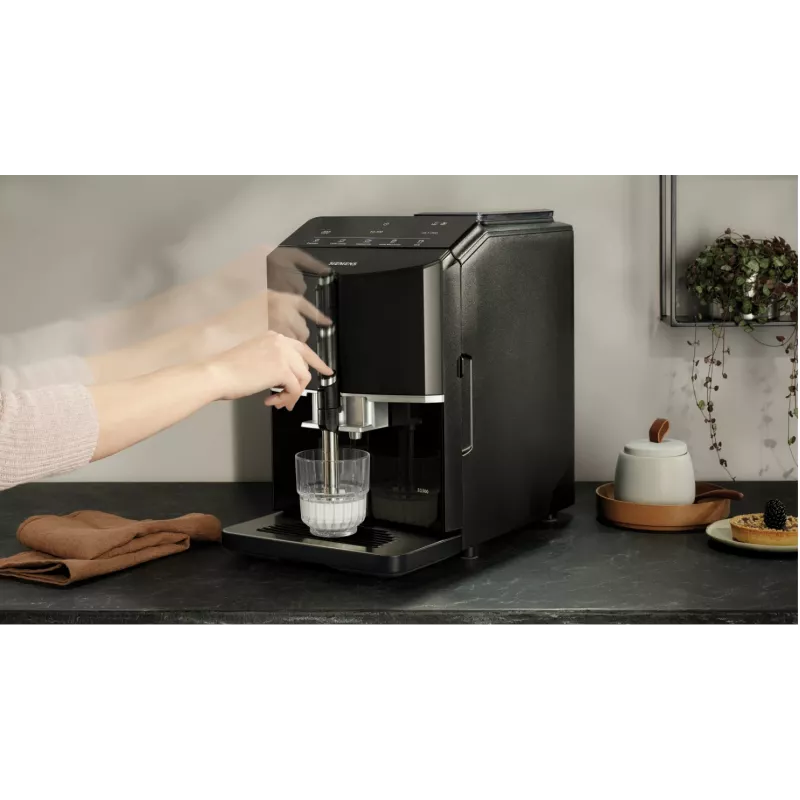 Siemens EQ.300 TF301E19 máquina de café expresso automática, preto piano