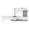 Máquina de costura SINGER 7640 – modelo doméstico elétrico, branco, vários programas de pontos