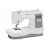 Máquina de costura SINGER 7640 – modelo doméstico elétrico, branco, vários programas de pontos