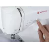Máquina de costura SINGER 7640 – modelo doméstico elétrico, branco, vários programas de pontos