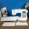 Máquina de costura SINGER 7640 – modelo doméstico elétrico, branco, vários programas de pontos