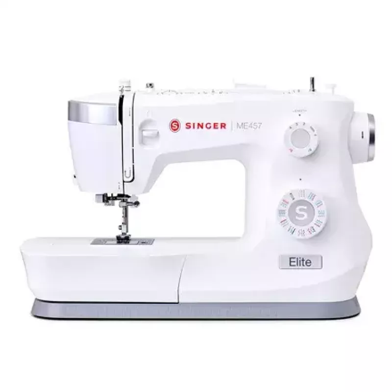 Máquina de costura SINGER ME457 — máquina de costura doméstica, 100 pontos, enfiador de agulha automático