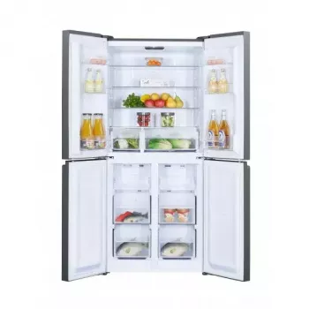 Combinado de frigorífico e congelador sam cook Multi Door 472 L, preto, classe de eficiência energética E