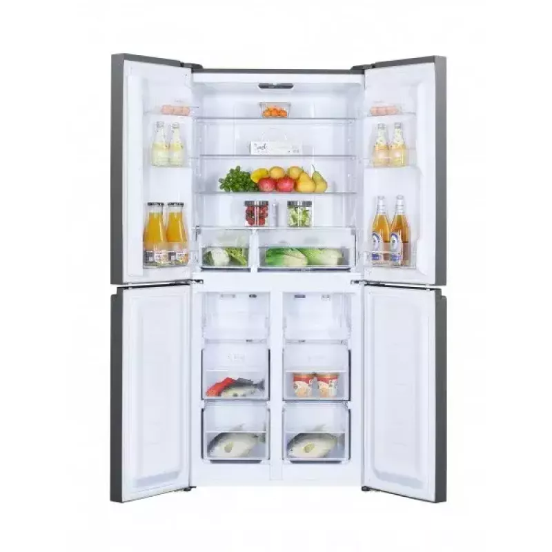 Combinado de frigorífico e congelador sam cook Multi Door 472 L, preto, classe de eficiência energética E