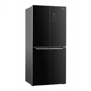 Combinado de frigorífico e congelador sam cook Multi Door 472 L, preto, classe de eficiência energética E