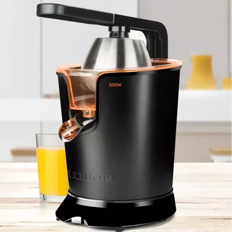 Taurus Easy Press 600 924257000 espremedor de citrinos, 600 W, preto/castanho