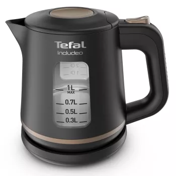 Chaleira elétrica Tefal Includeo KI5338 1 L 2400 W preto