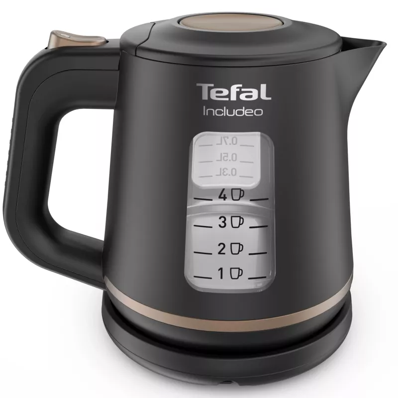 Chaleira elétrica Tefal Includeo KI5338 1 L 2400 W preto