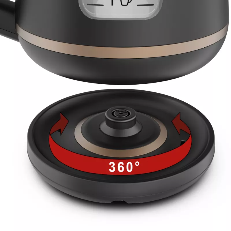 Chaleira elétrica Tefal Includeo KI5338 1 L 2400 W preto