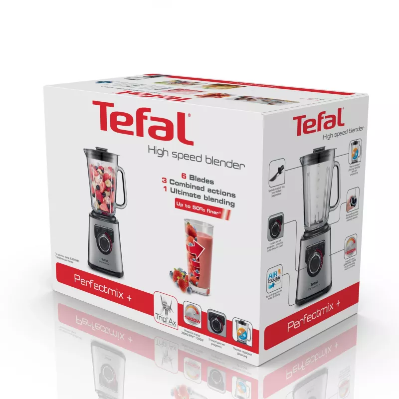 Liquidificadora Tefal BL811D 1,5 L 1200 W cinzento