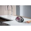 Ferro de engomar a vapor Tefal Ultragliss Anti-Calc Plus FV6840, 2800 W, roxo, prateado