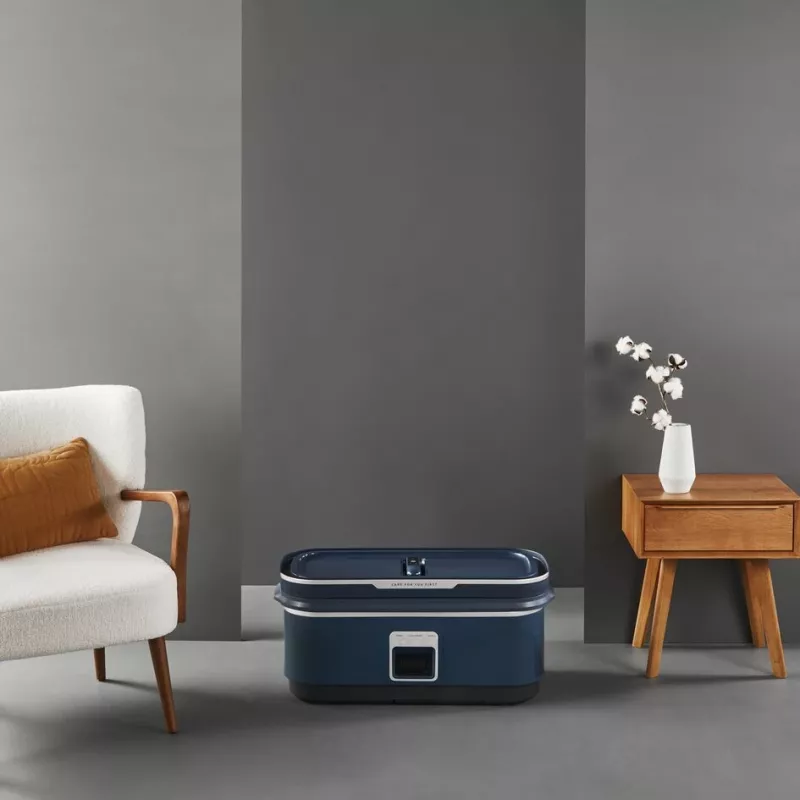 Tefal Care For You First YT2020E0 cabine de vapor automática para roupa, azul-marinho