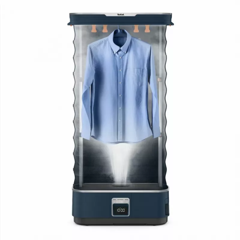 Tefal Care For You First YT2020E0 cabine de vapor automática para roupa, azul-marinho