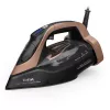 Ferro de engomar a seco e a vapor Tefal Ultimate Power Pro FV9E50 base Durilium AirGlide Autoclean 3200 W preto, cobre