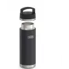 Copo de viagem térmico THERMOS 130101, garrafa térmica com isolamento a vácuo 710 ml, aço inoxidável, preto