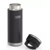 Copo de viagem térmico THERMOS 130101, garrafa térmica com isolamento a vácuo 710 ml, aço inoxidável, preto
