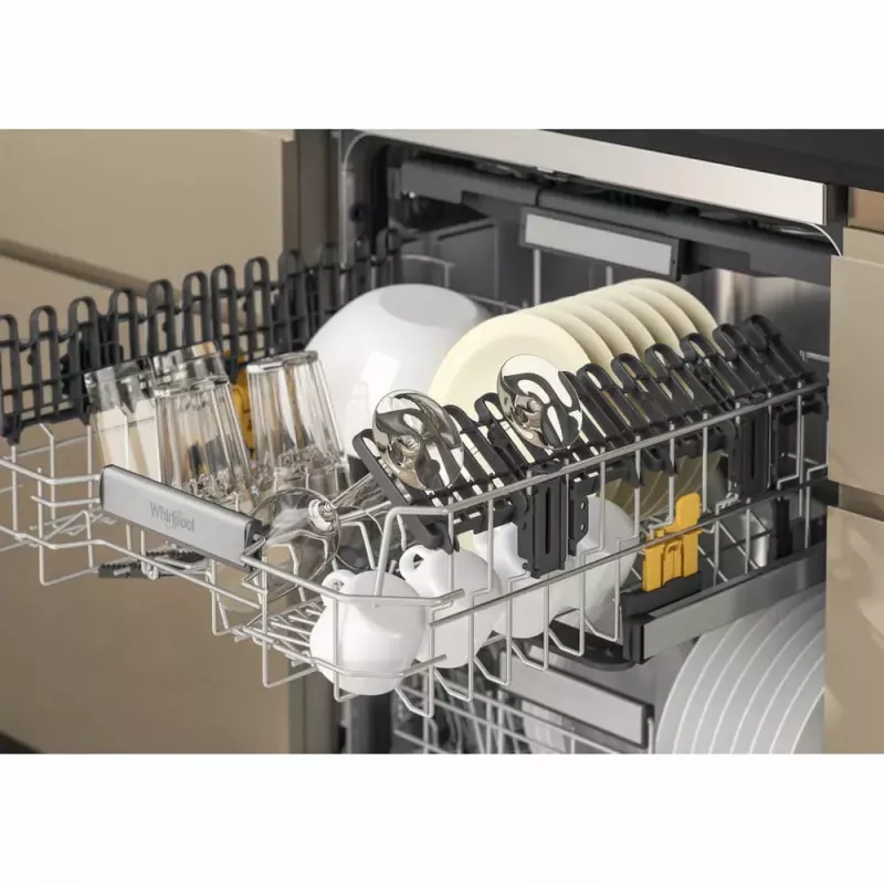 Máquina de lavar loiça de livre instalação WHIRLPOOL W7F HS41 X — 15 serviços, 41 dB, tamanho grande 60 cm