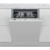 Máquina de lavar loiça totalmente encastrável Whirlpool WI 7020 PF 14 serviços prateado