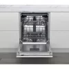 Máquina de lavar loiça totalmente encastrável Whirlpool WI 7020 PF 14 serviços prateado