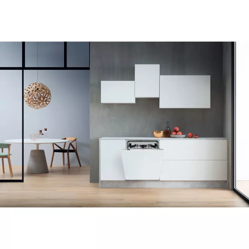 Máquina de lavar loiça totalmente encastrável Whirlpool WI 7020 PF 14 serviços prateado