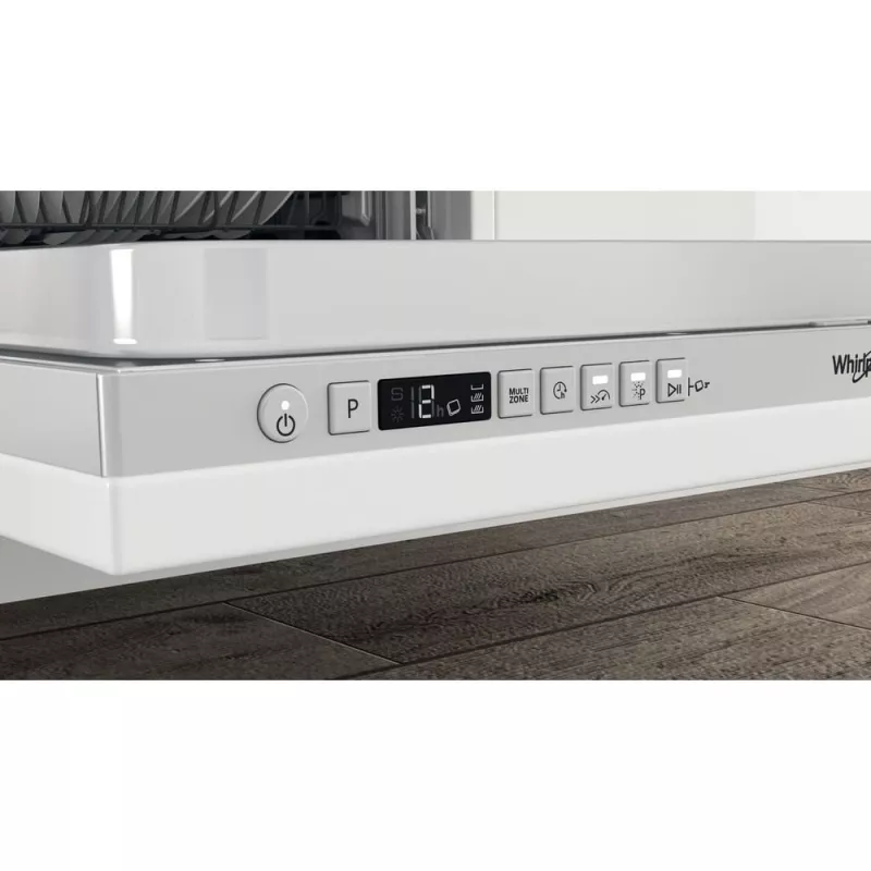 Máquina de lavar loiça totalmente encastrável Whirlpool WI 7020 PF 14 serviços prateado